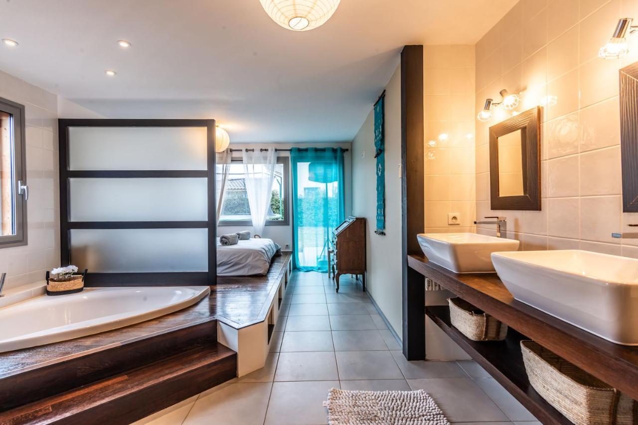 Villa Tout Confort - Piscine - Montagnes - Lac - Parking Armoy Екстериор снимка